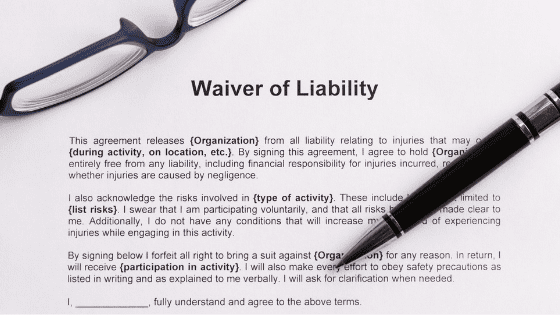 WAIVER? Qual é o significado e a tradução de WAIVER?